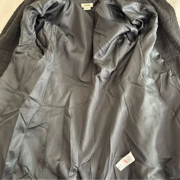Jason Wu Tweed Double Breasted Blazer Jacket Womens Size Small Black Office - Picture 5 of 12